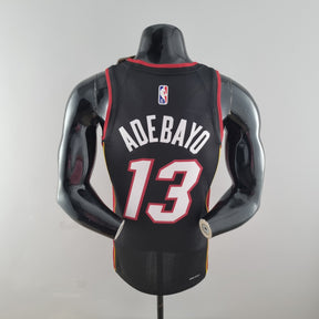 Camisa NBA Miami Heat #13 Adebayo - 75° Aniversário Black
