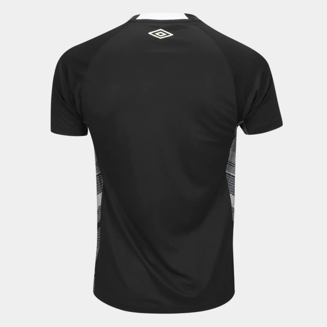 Camisa Santos 25/26 Goleiro Umbro Masculina - Preto
