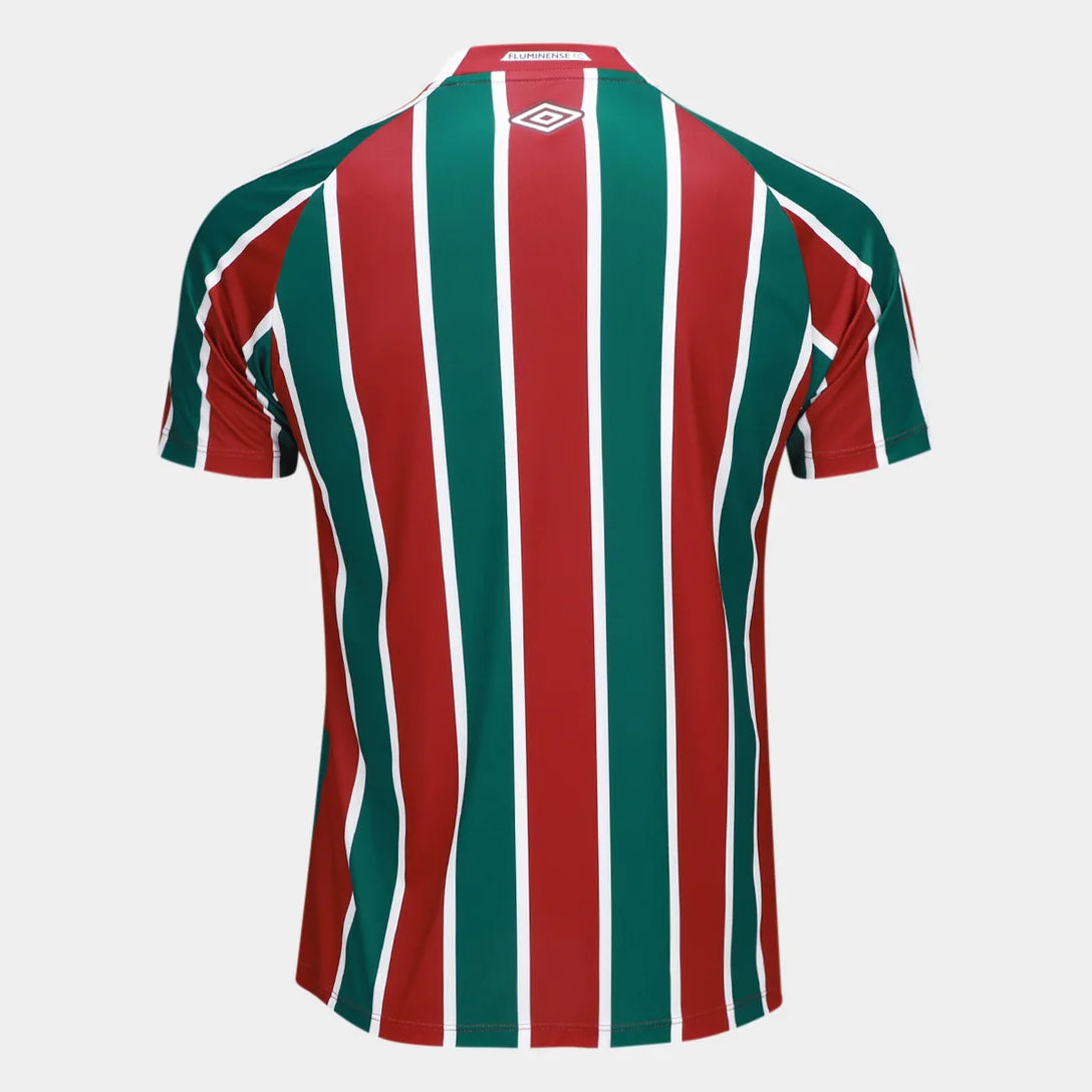 Camisa Fluminense I 25/26 s/n Torcedor Umbro Masculina - Verde+Vermelho