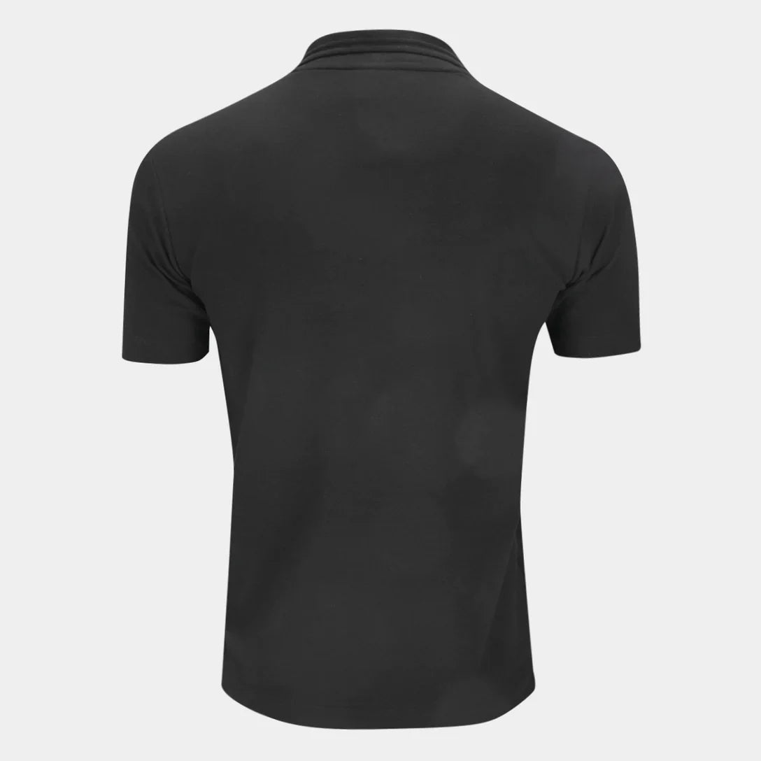 Camisa Polo Santos 25/26 Viagem Umbro Masculina - Preto