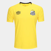 Camisa Santos 25/26 Treino Umbro Masculina - Amarelo+Preto