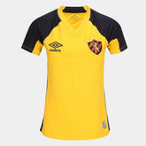 Camisa Sport II 25/26 s/n Torcedor Umbro Feminina - Amarelo+Preto