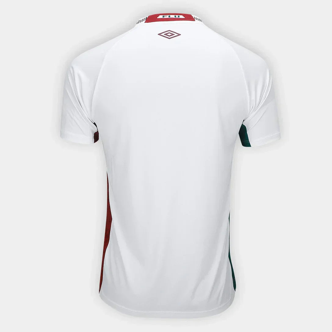 Camisa Fluminense II 25/26 s/n Torcedor Umbro Masculina - Branco+Vermelho