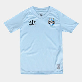 Kit Camisa Infantil Grêmio II 25/26 s/n Torcedor Umbro - Azul