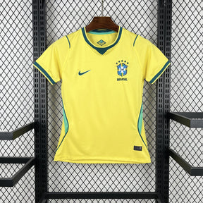 Camisa Brasil Home 26/27 Nike Torcedor feminino - Amarela