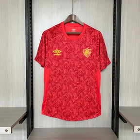 Camisa Fluminense Red 24/25 Torcedor Umbro Masculina - Vermelho