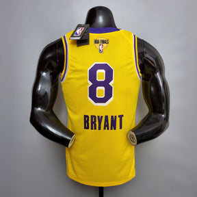 Camisa NBA Lakers #8 Bryant Finals Yellow - 23/24