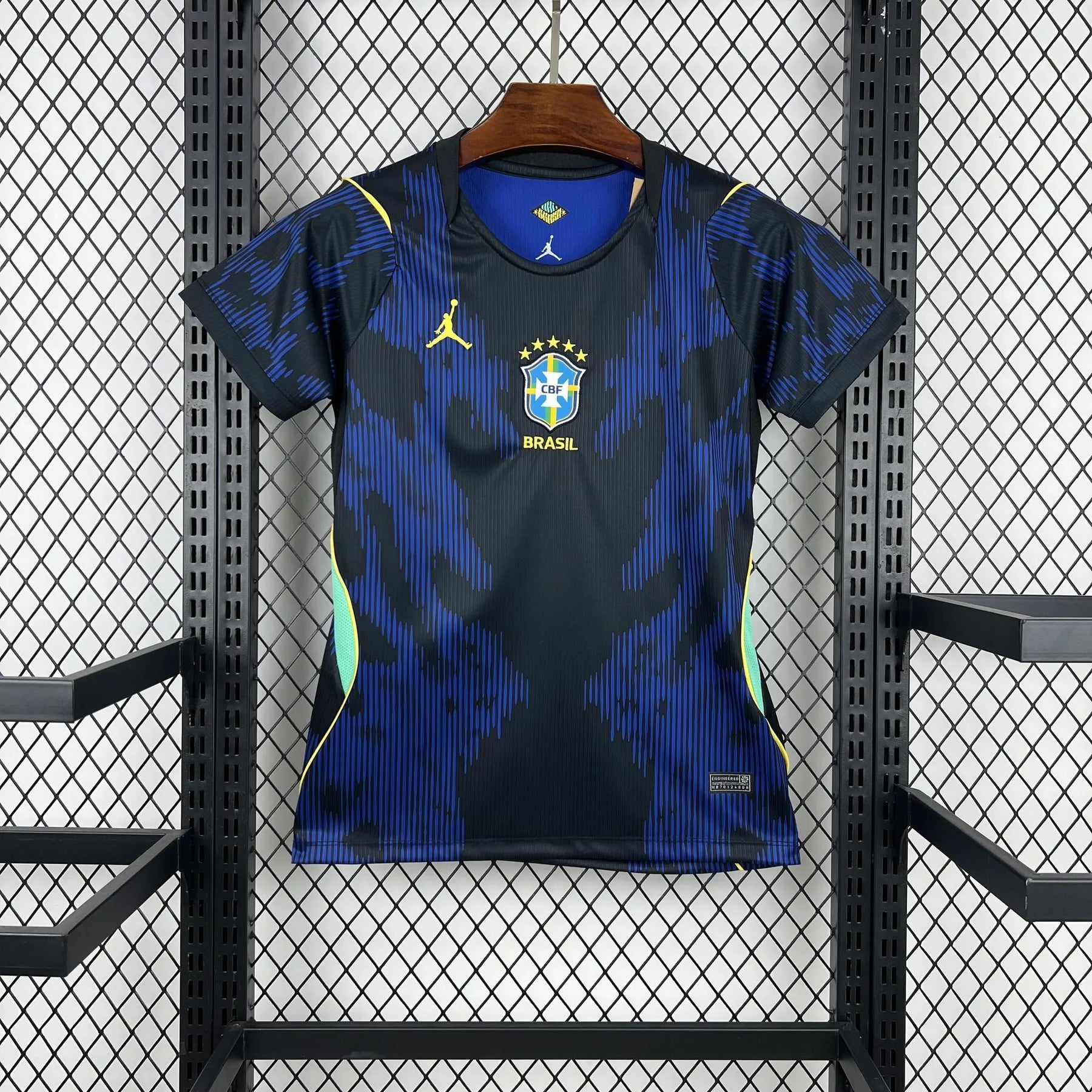 Camisa Brasil Home 26/27 Nike Torcedor feminino- Azul
