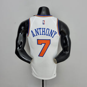 Camisa NBA NY Knicks #7 Anthony - 75° Aniversário White