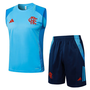 Conjunto de Treino do Flamengo Azul 2025