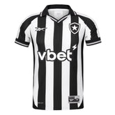 Camisa Botafogo I 25/26 s/n Torcedor Reebok Masculina - Branco+Preto