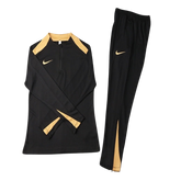 Conjunto Inverno Nike - Preto com Dourado