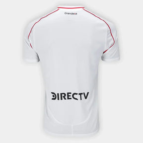 Camisa River Plate Adidas Home Torcedor 2025 s/n° Masculina - Branco+Vermelho
