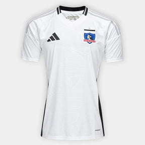 Camisa Colo-Colo Home 25/26 s/n Torcedor Adidas Masculina - Branco+Preto