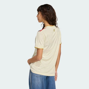 Camisa Flamengo III 25/26 Torcedor Adidas Feminina - Off White