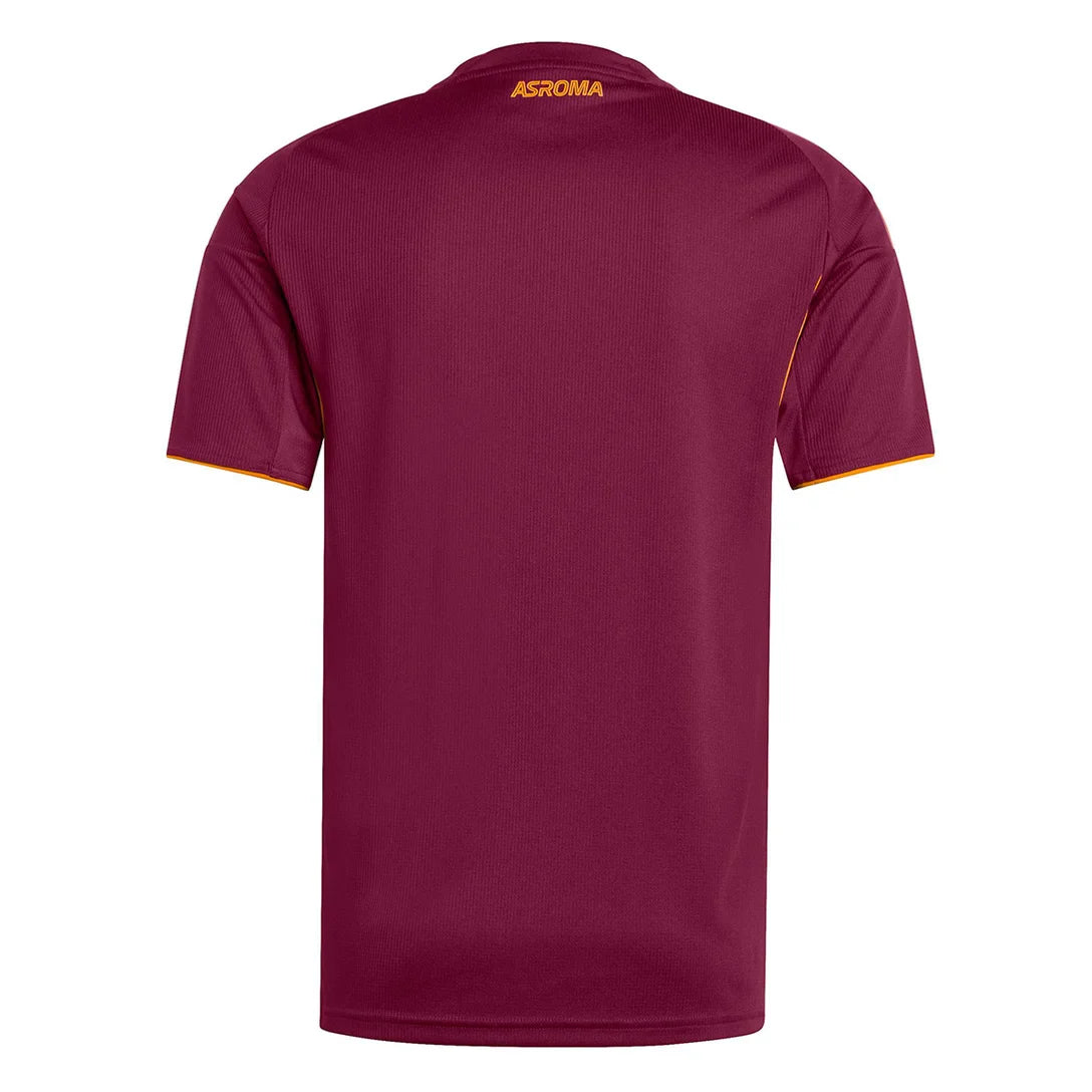 Camisa Roma Home 25/26 s/n Torcedor Adidas Masculina - Bordô