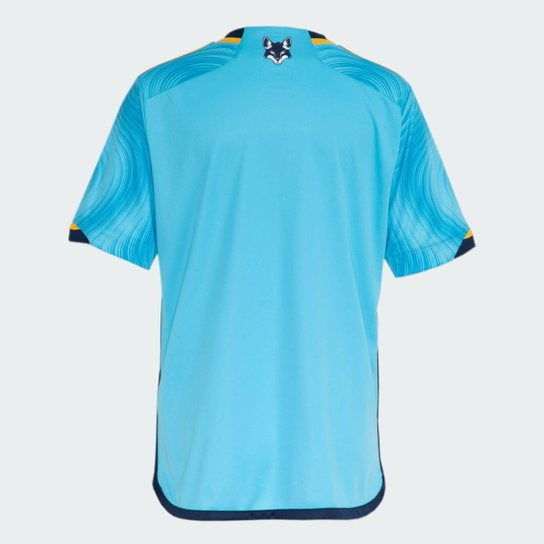 Camisa Adidas Cruzeiro III 23/24 Masculina - Azul/Amarelo