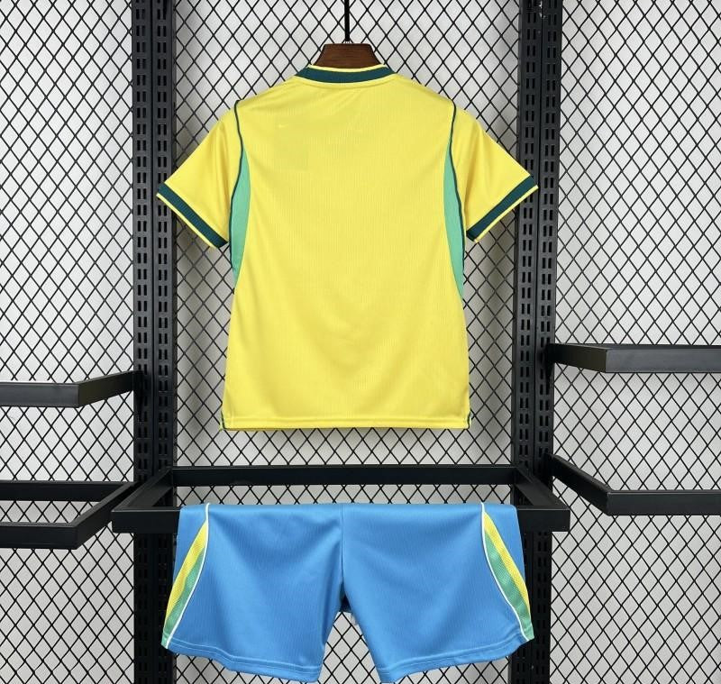 Conjunto Infantil Seleção Brasil l 26/27 - Amarelo