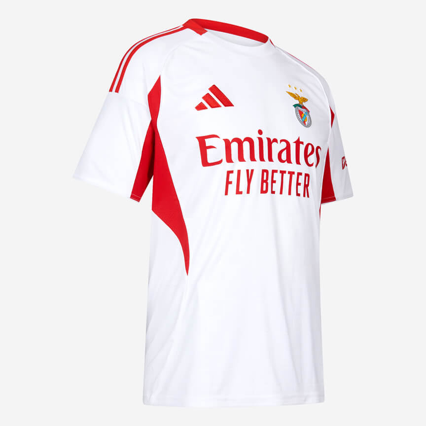 Camisa Benfica Branca 25/26 Masculina - Lançamento