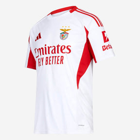 Camisa Benfica Branca 25/26 Masculina - Lançamento