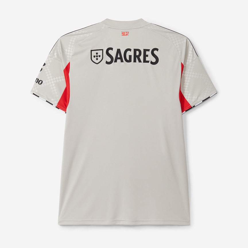 Camisa Benfica Bege 25/26 Masculina - Lançamento