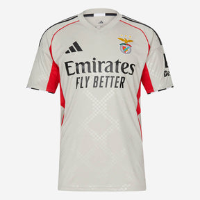 Camisa Benfica Bege 25/26 Masculina - Lançamento