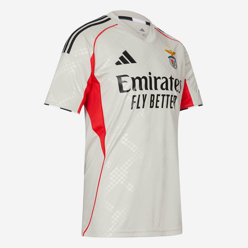 Camisa Benfica Bege 25/26 Masculina - Lançamento