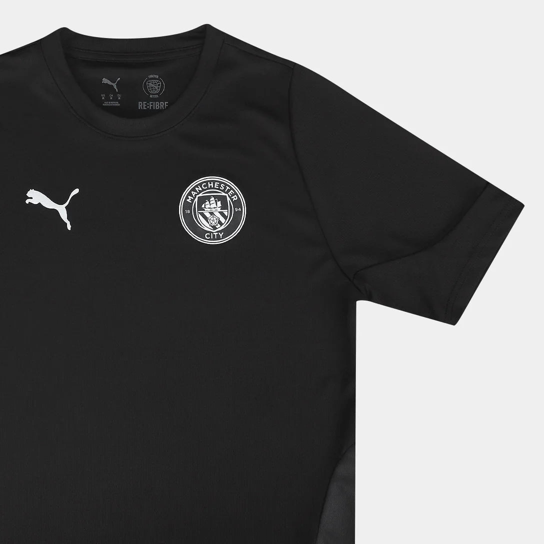 Camisa Manchester City Treino 25/26 s/n Puma Masculina - Preto