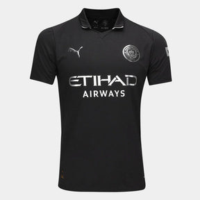 Camisa Manchester City Away 25/26 s/n Torcedor Puma Masculina - Preto