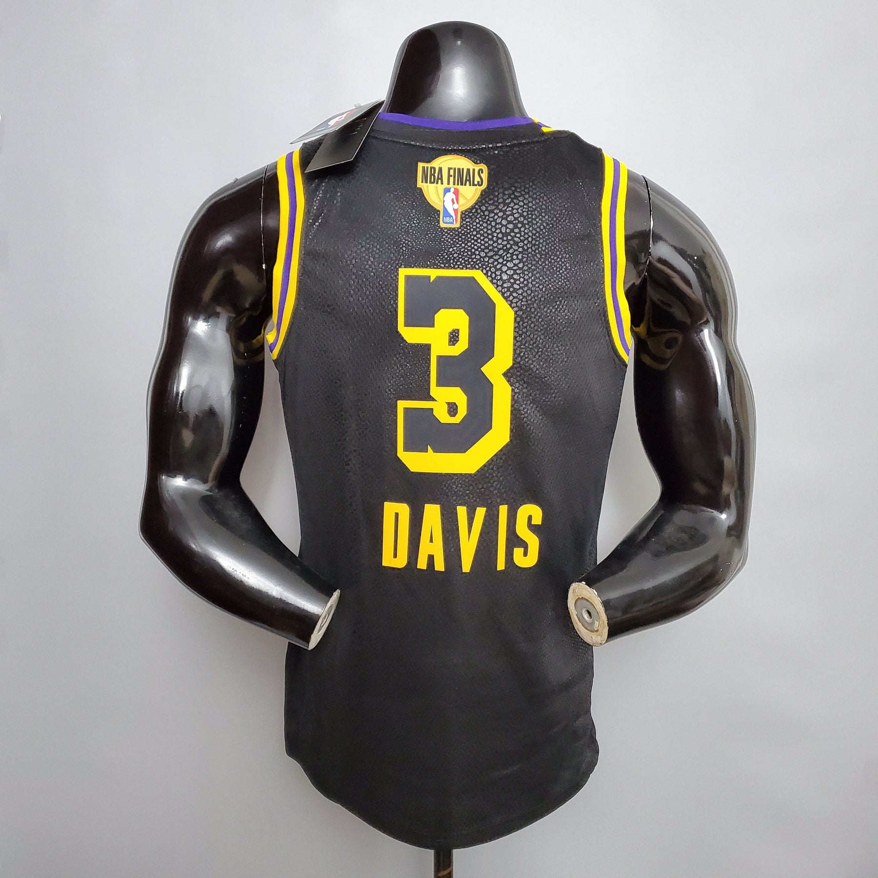 Camisa NBA Lakers #3 Davis NBA Finals Black - 23/24