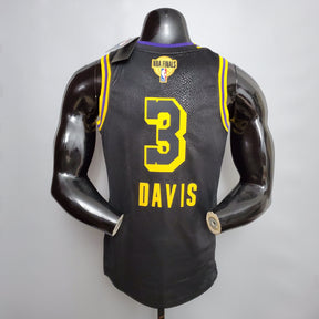 Camisa NBA Lakers #3 Davis NBA Finals Black - 23/24