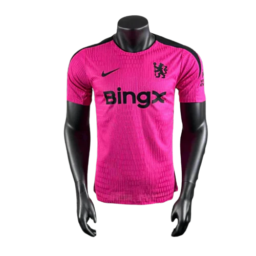 Camisa de treino Chelsea 25/26 - Rosa - Versão Jogador