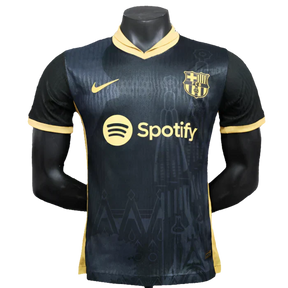 Camisa Barcelona 25/26 Especial - Preto - Versão Jogador