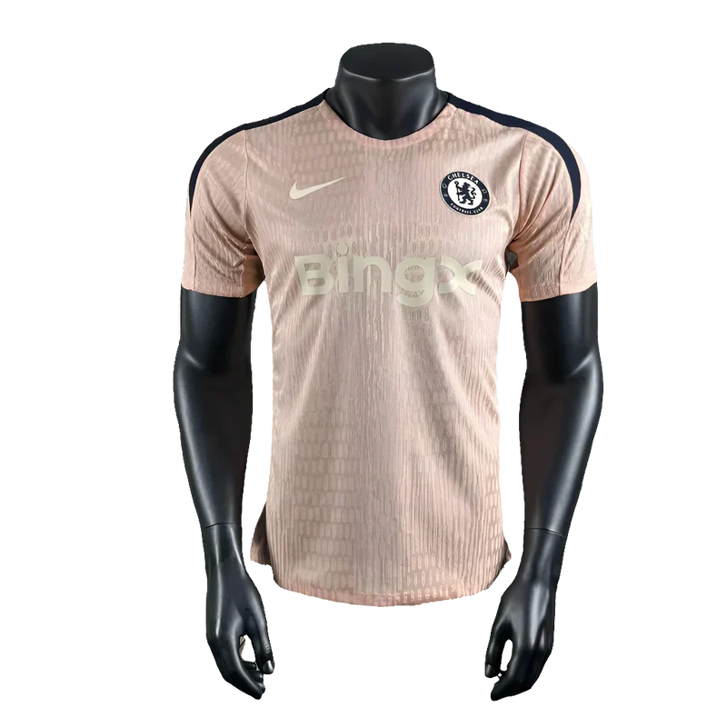 Camisa de treino Chelsea 25/26 - Dourada - Versão Jogador