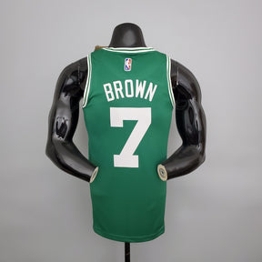 Camisa NBA Boston Celtics #7 Brown - 75° Aniversário Verde