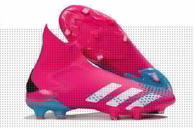 Chuteira Campo Adidas Predator Mutator + FG Black/Pink/Blue - Cano Alto