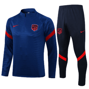 Conjunto Inverno Atlético de Madrid Azul Nike - Ziper