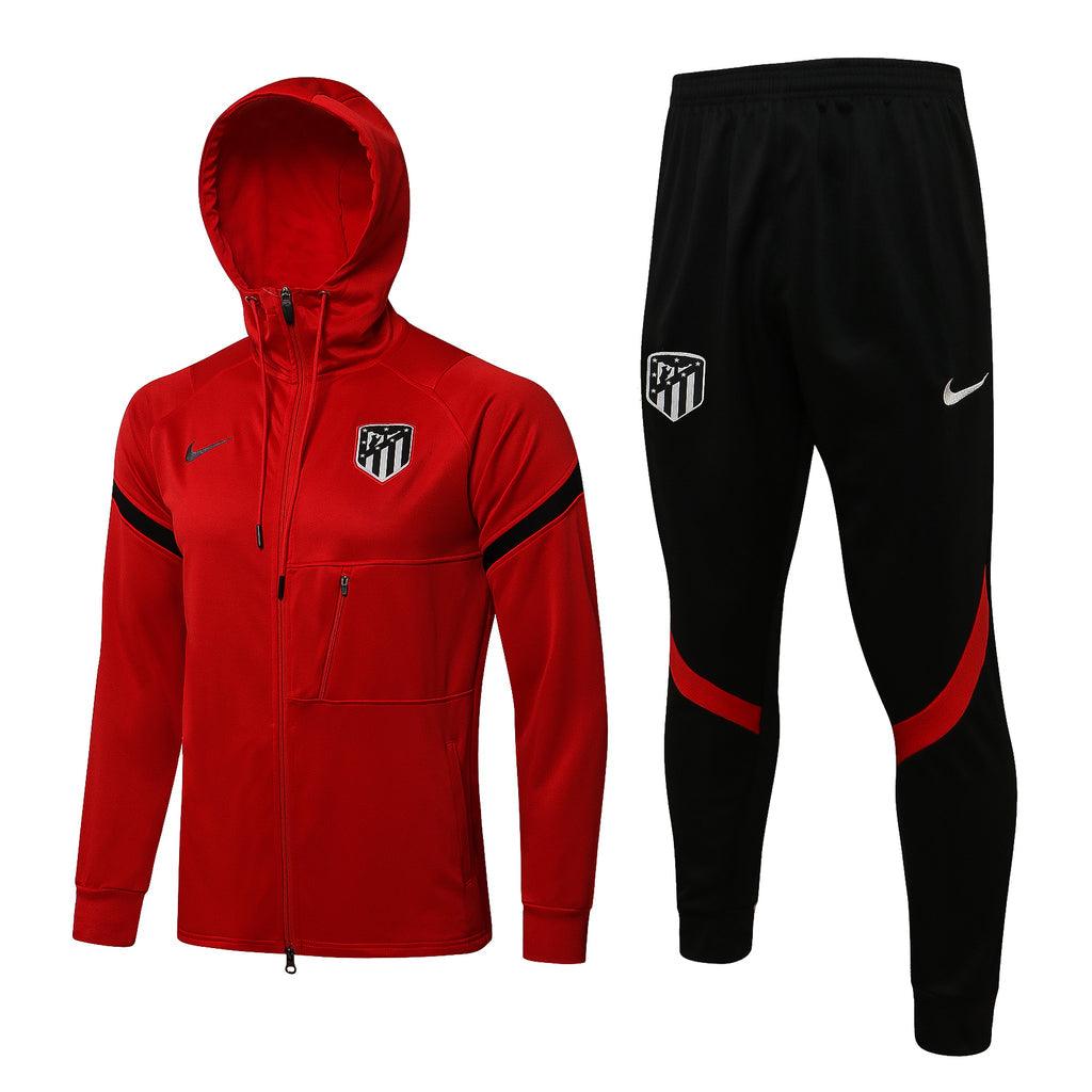 Conjunto Inverno Atlético de Madrid Vermelha Nike - Com Capuz