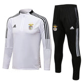 Conjunto Inverno Benfica Branca Adidas - Com Ziper