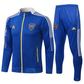 Conjunto Inverno Boca Juniors Azul Adidas - Com Fecho