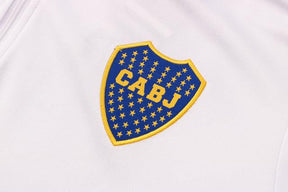 Conjunto Inverno Boca Juniors Branco Adidas - Com Ziper