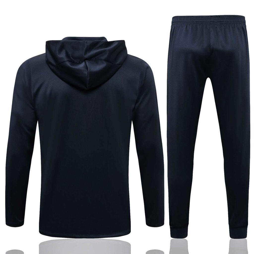 Conjunto Inverno França Azul Nike - Com Fecho e Capuz