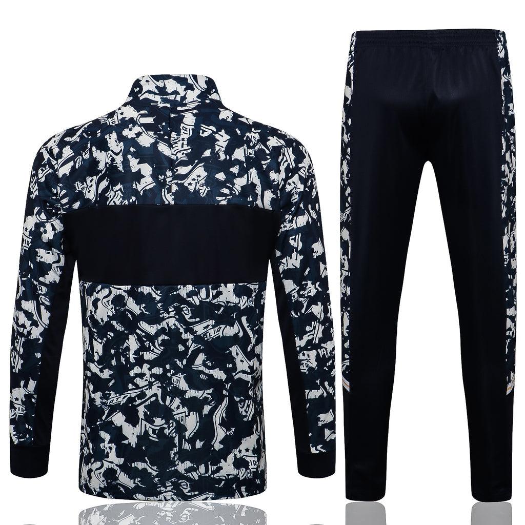 Conjunto Inverno Itália Preta e Branca Puma - Com Fecho