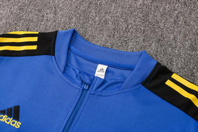 Conjunto Inverno Manchester United Azul Adidas - Com Ziper