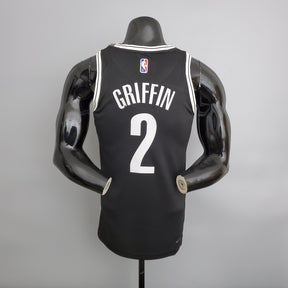Camisa NBA Brooklyn Nets #2 Griffin - 75° Aniversário Black