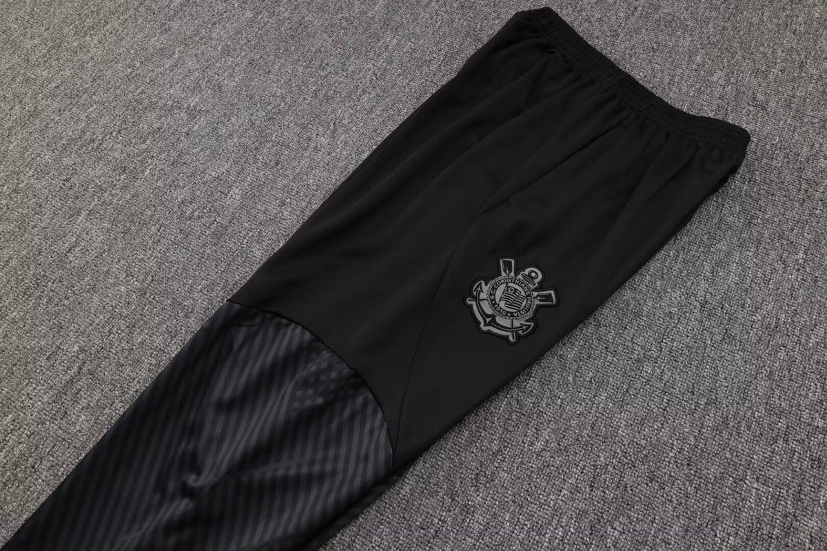 Conjunto Inverno Corinthians - Preto