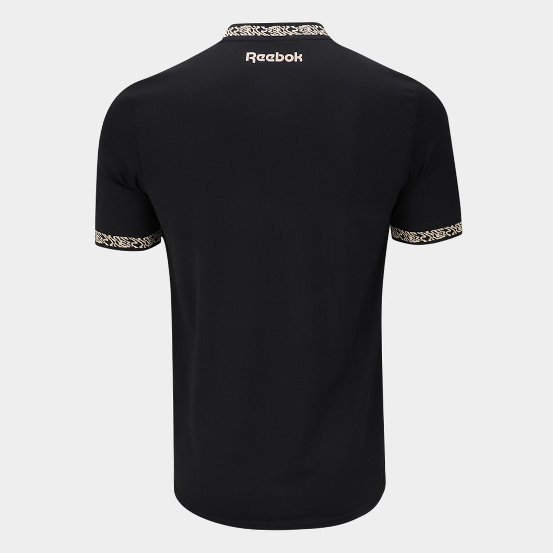 Camisa Botafogo II 24/25 Torcedor Reebok Masculina - Preto