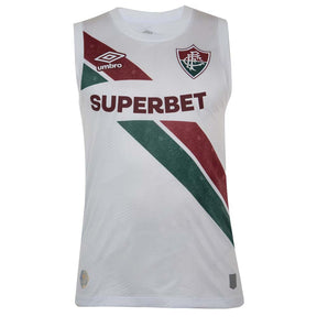 Camisa Regata  Fluminense 24/25 - Umbro Torcedor Masculina - Branca