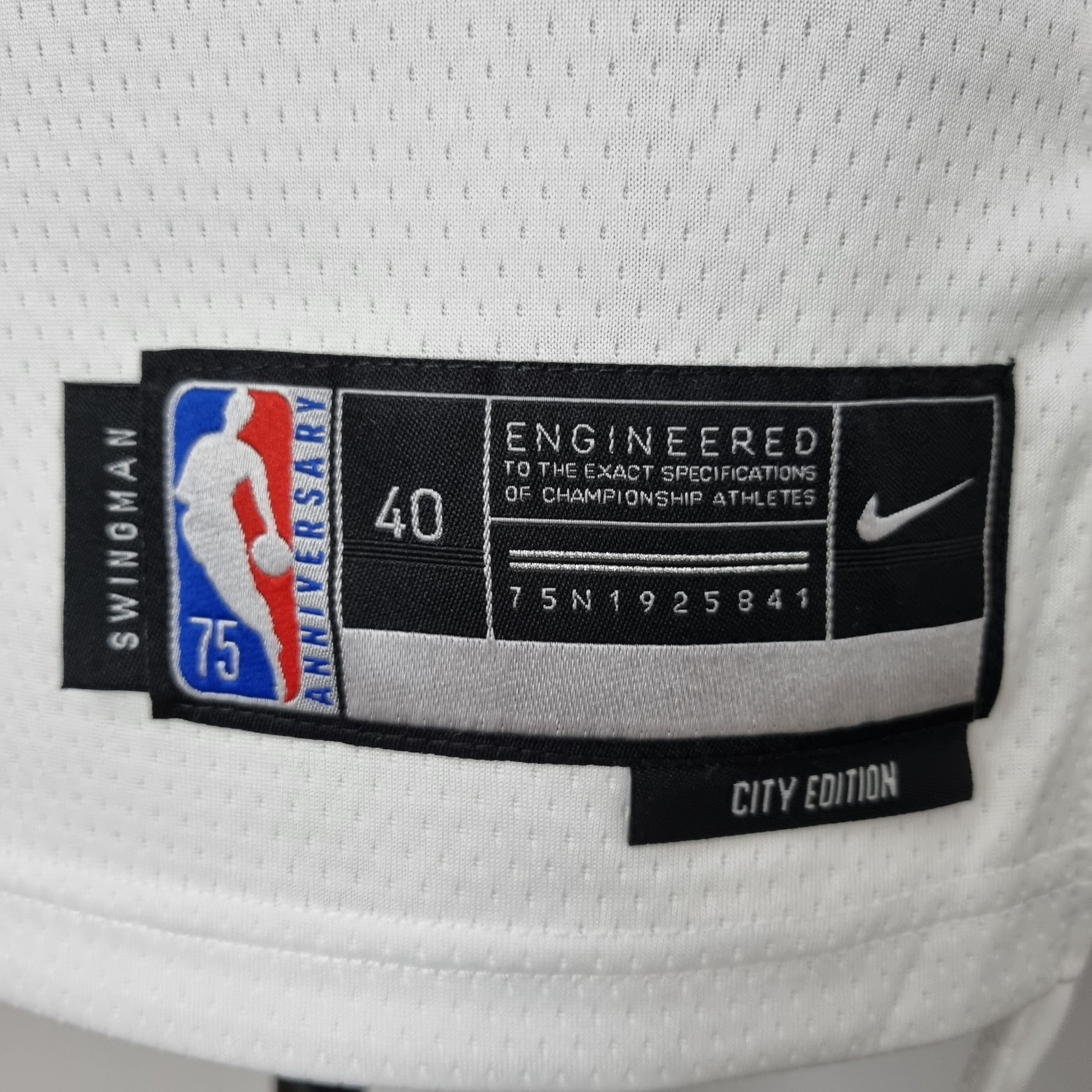 Camisa NBA NY Knicks #4 Rose - 75° Aniversário White